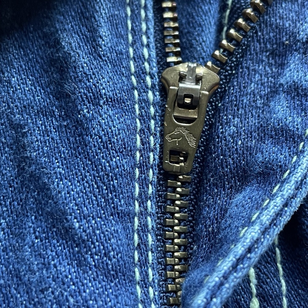 VTG 80s Jordache Denim Blue Jeans Horse Head Logo 36x30 Unisex Made In Japan - Picture 10 of 16